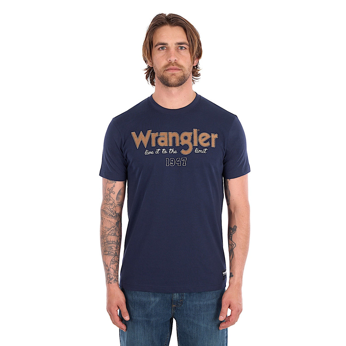 Wrangler Men's Kevin Tee - Navy
