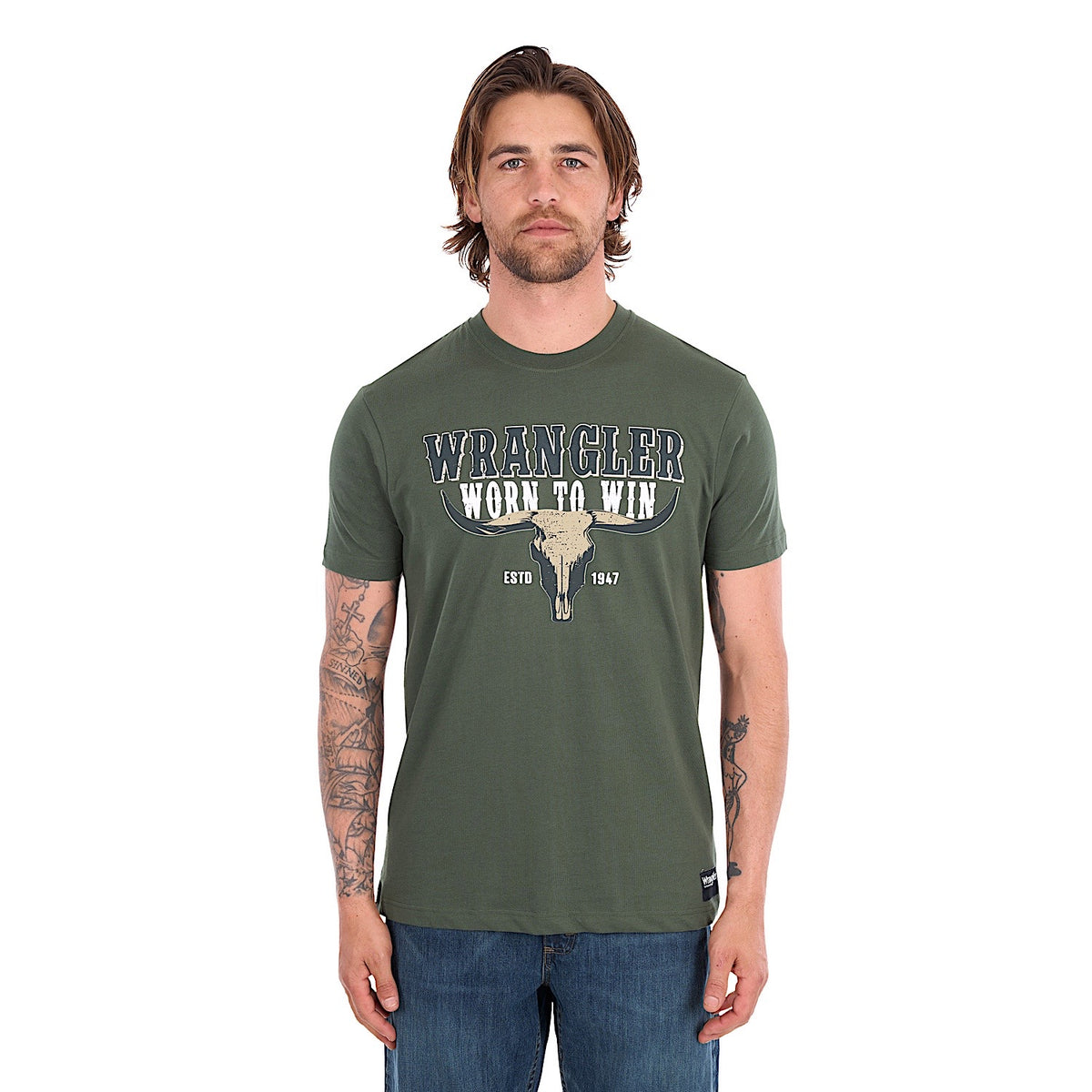 Wrangler Men's Scott Tee - Cypress