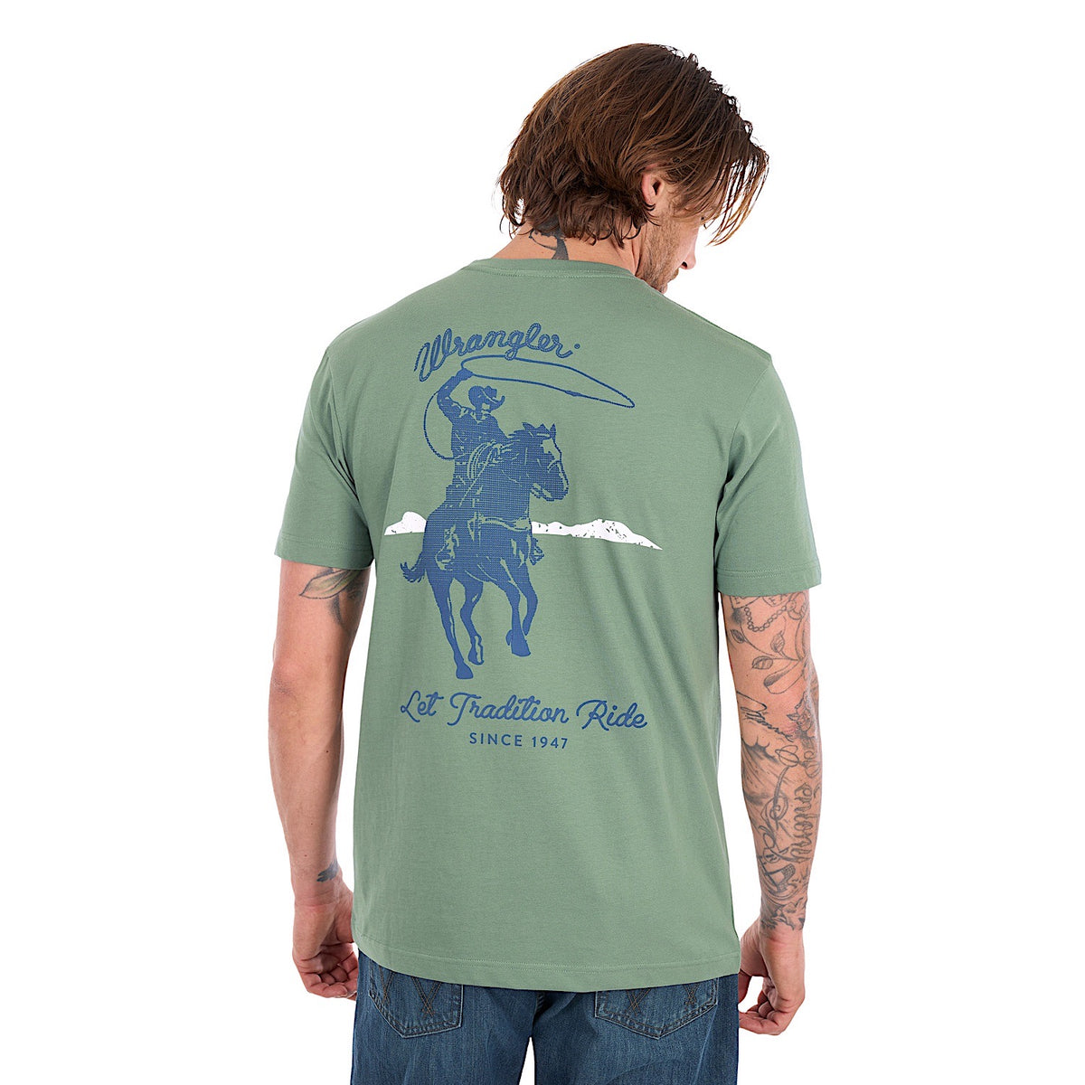 Wrangler Men's Charlie Tee - Sage