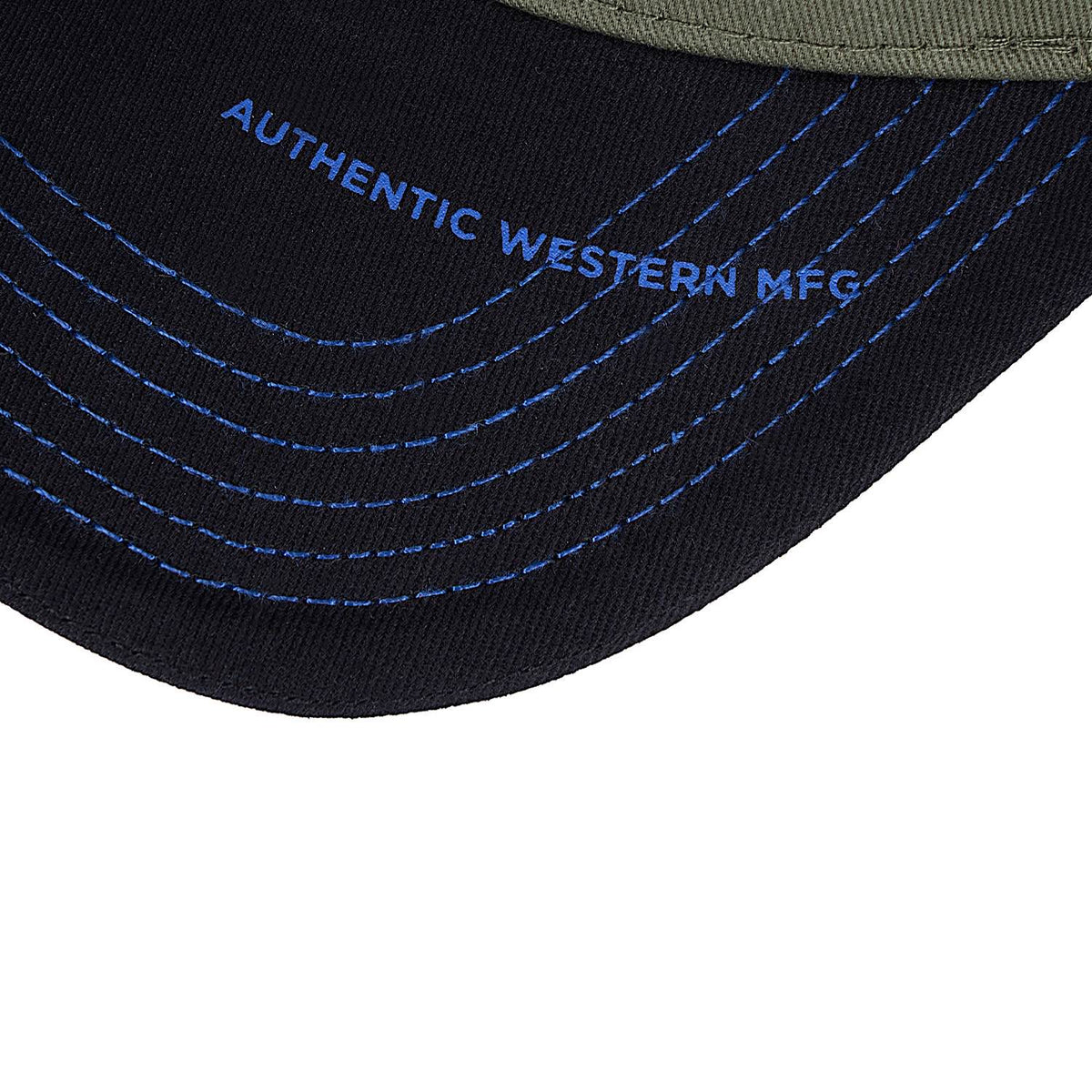 Wrangler Dave High Profile Trucker Cap - Cypress / Black