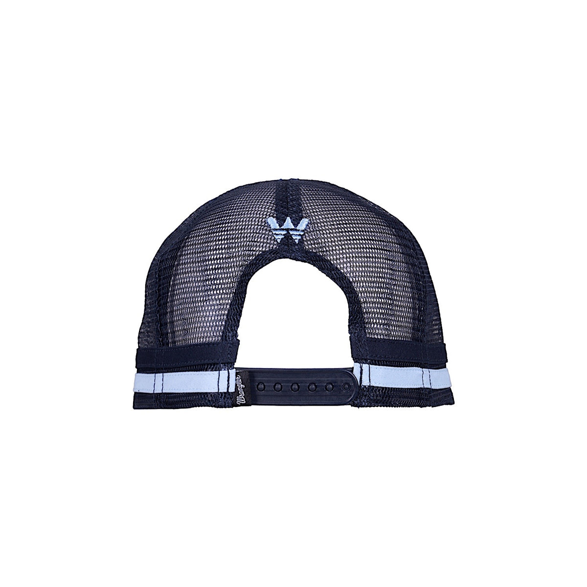 Wrangler Hank High Profile Trucker Cap - Navy / Light Blue