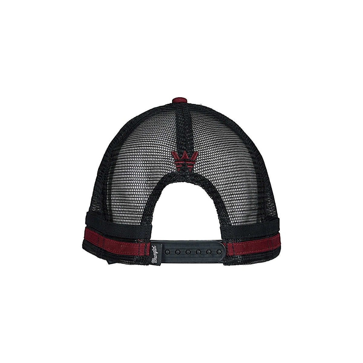 Wrangler Odin High Profile Trucker Cap - Black / Cognac