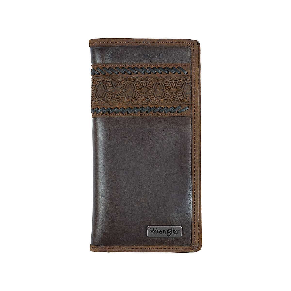 Wrangler Kace Rodeo Wallet - Dark Tan
