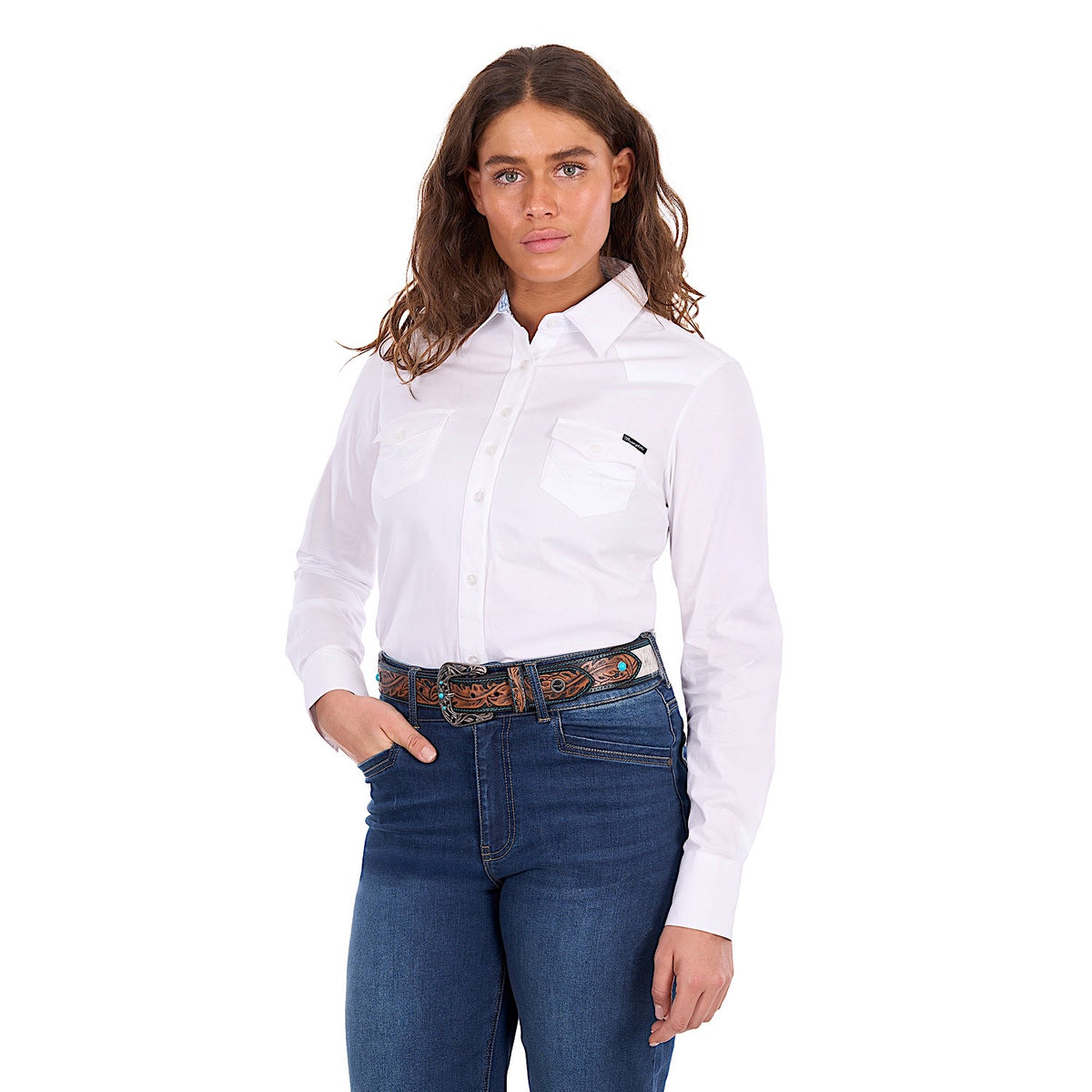 Wrangler Women's Hazel Shirt - White