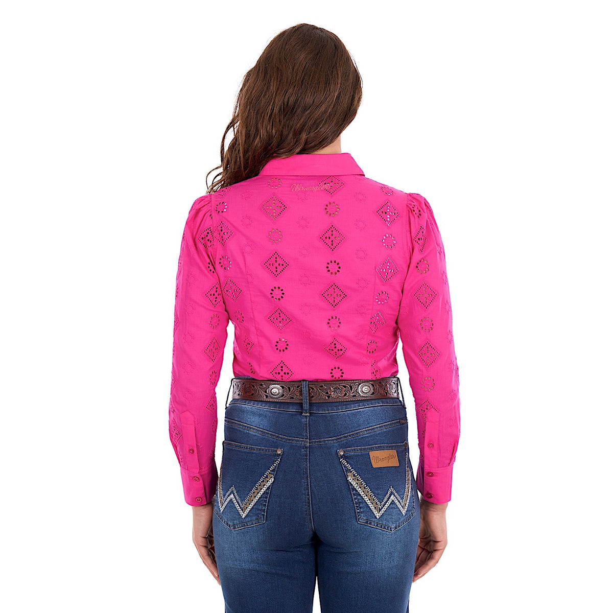Wrangler Women's Fleur Shirt - Pink