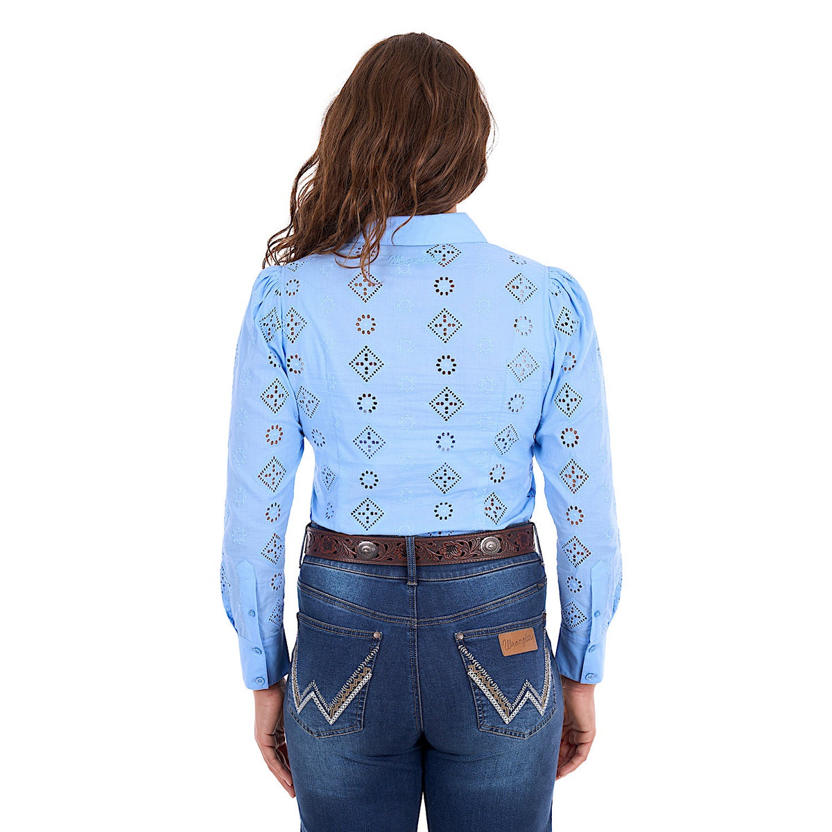 Wrangler Women's Fleur Shirt - Cornflower
