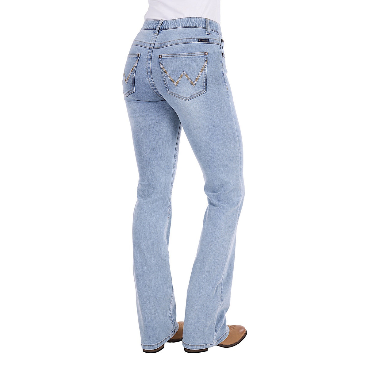 Wrangler Women's Verity Boot Cut Jean - Willow - Sky