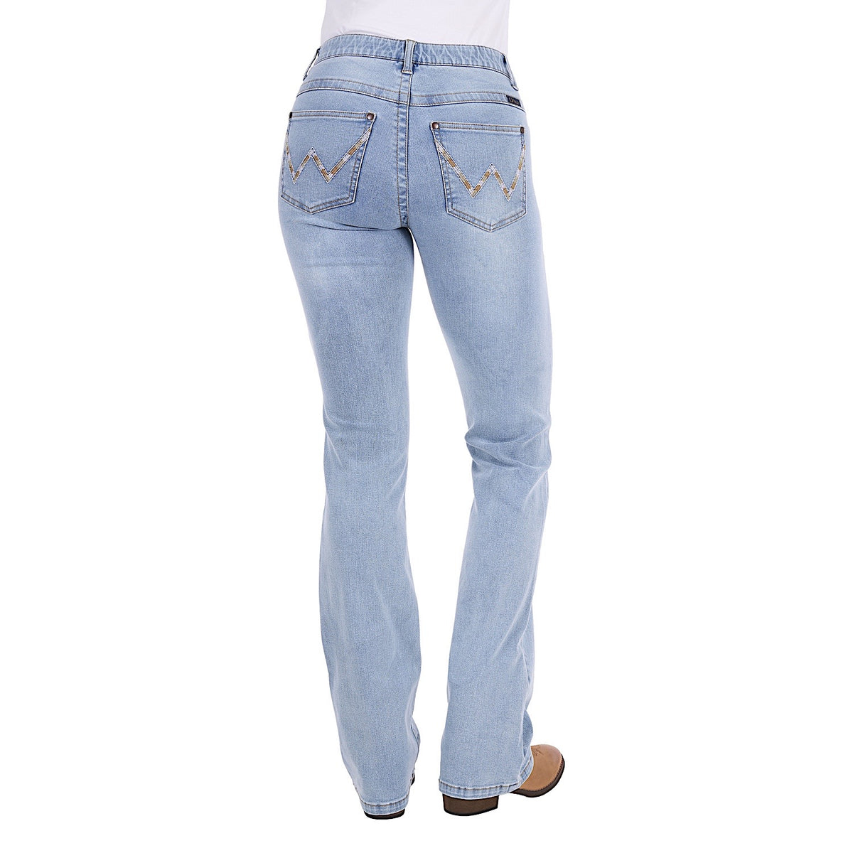 Wrangler Women's Verity Boot Cut Jean - Willow - Sky