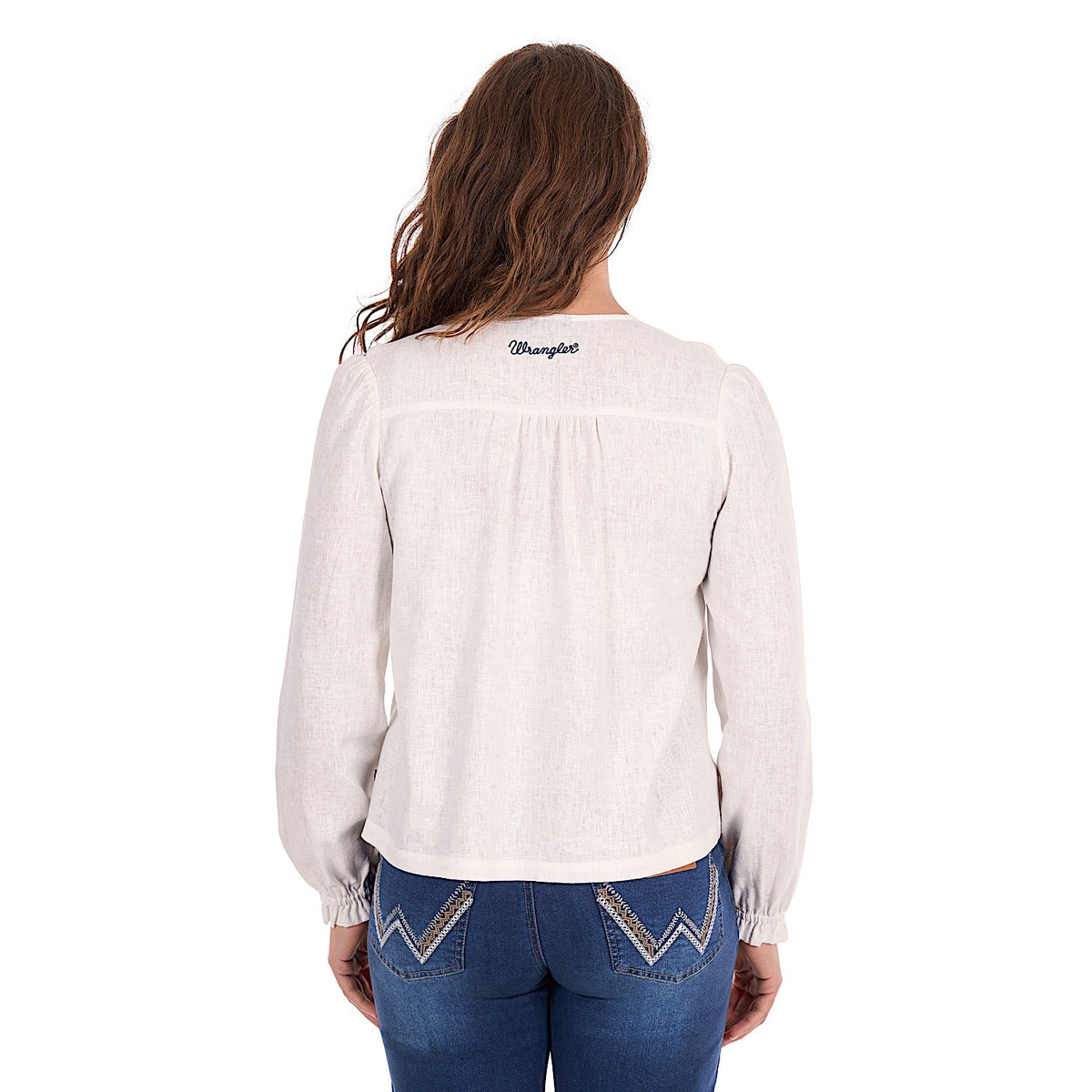 Wrangler Women's Ava Blouse - White