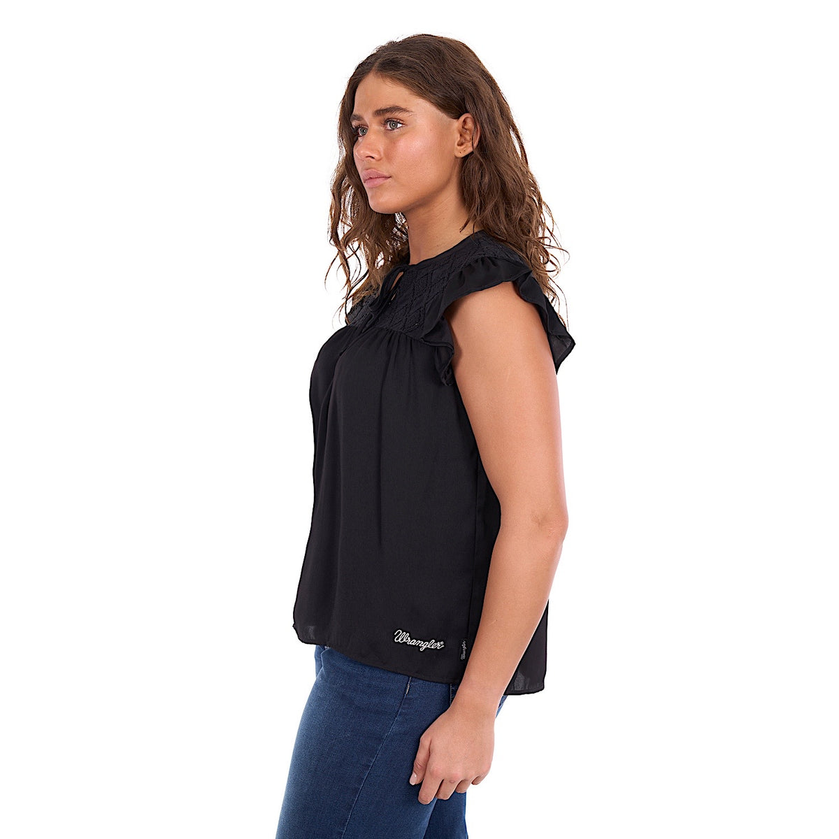 Wrangler Women's Stella Blouse - Black