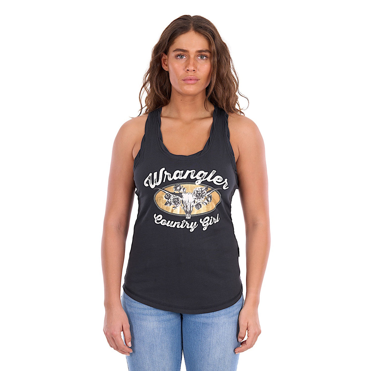 Wrangler Women's Jasmine Tank - Charcoal