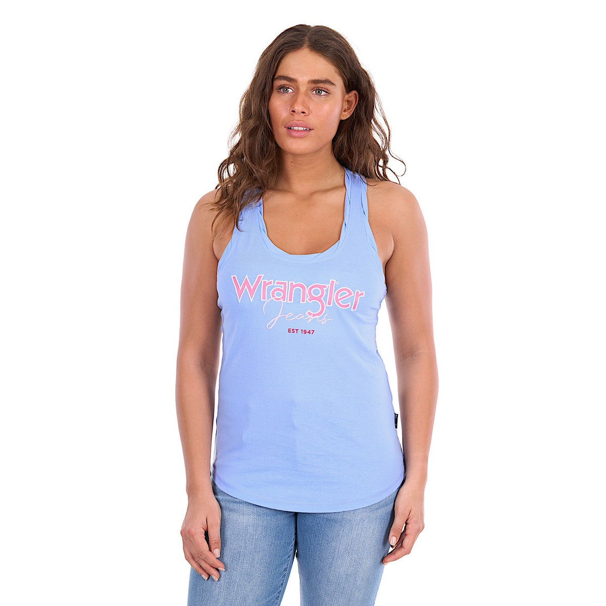 Wrangler Women's Maya Tank - Light Blue