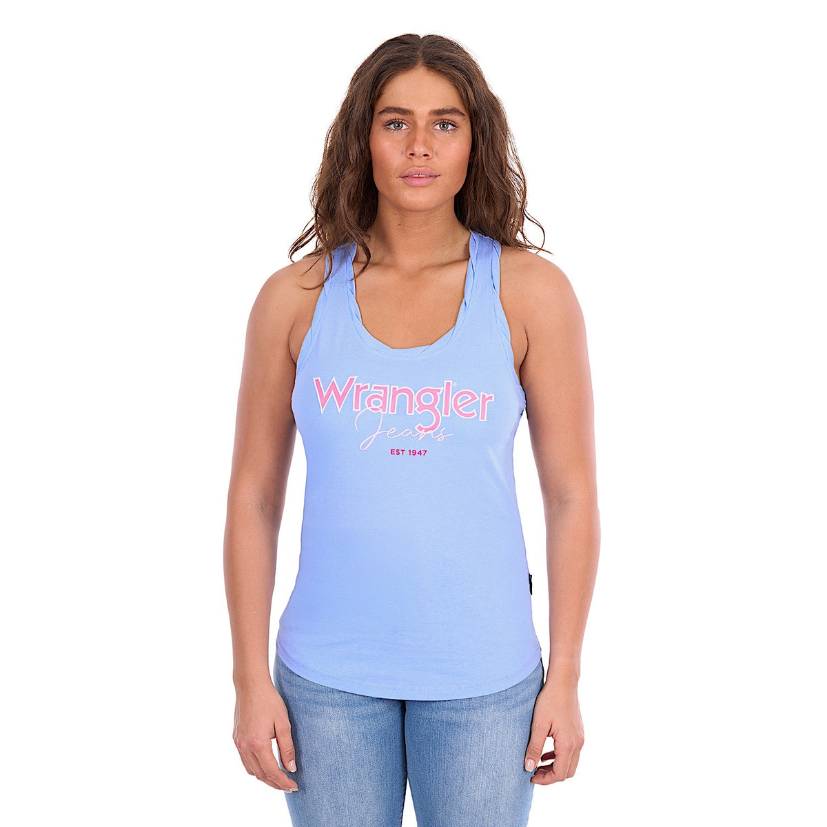 Wrangler Women's Maya Tank - Light Blue