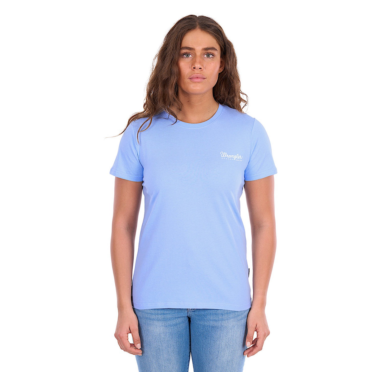 Wrangler Women's Lola Tee - Light Blue