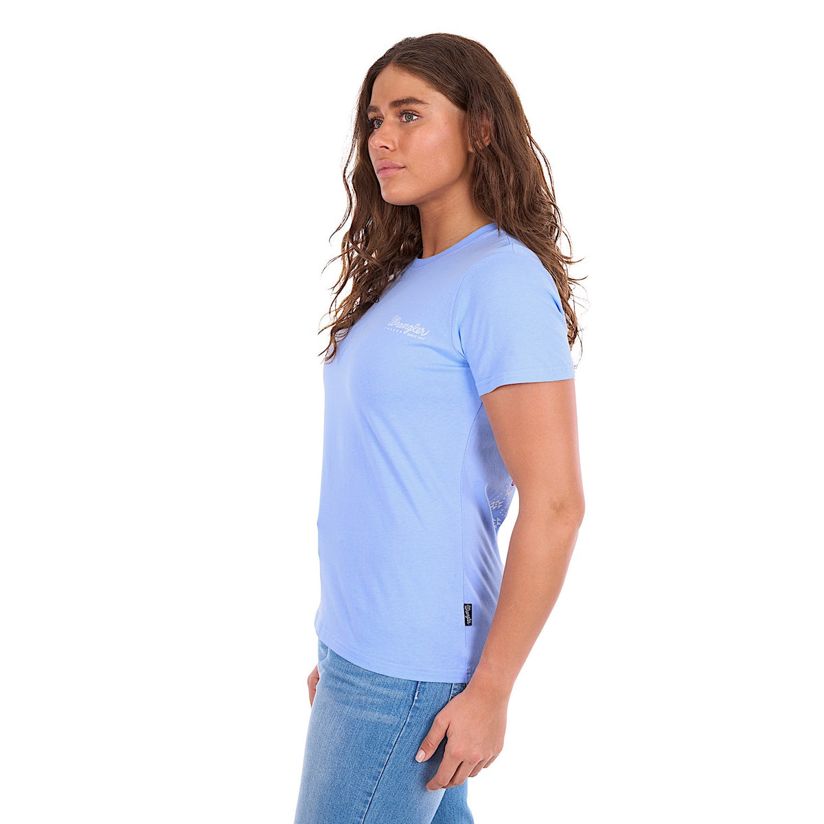 Wrangler Women's Lola Tee - Light Blue