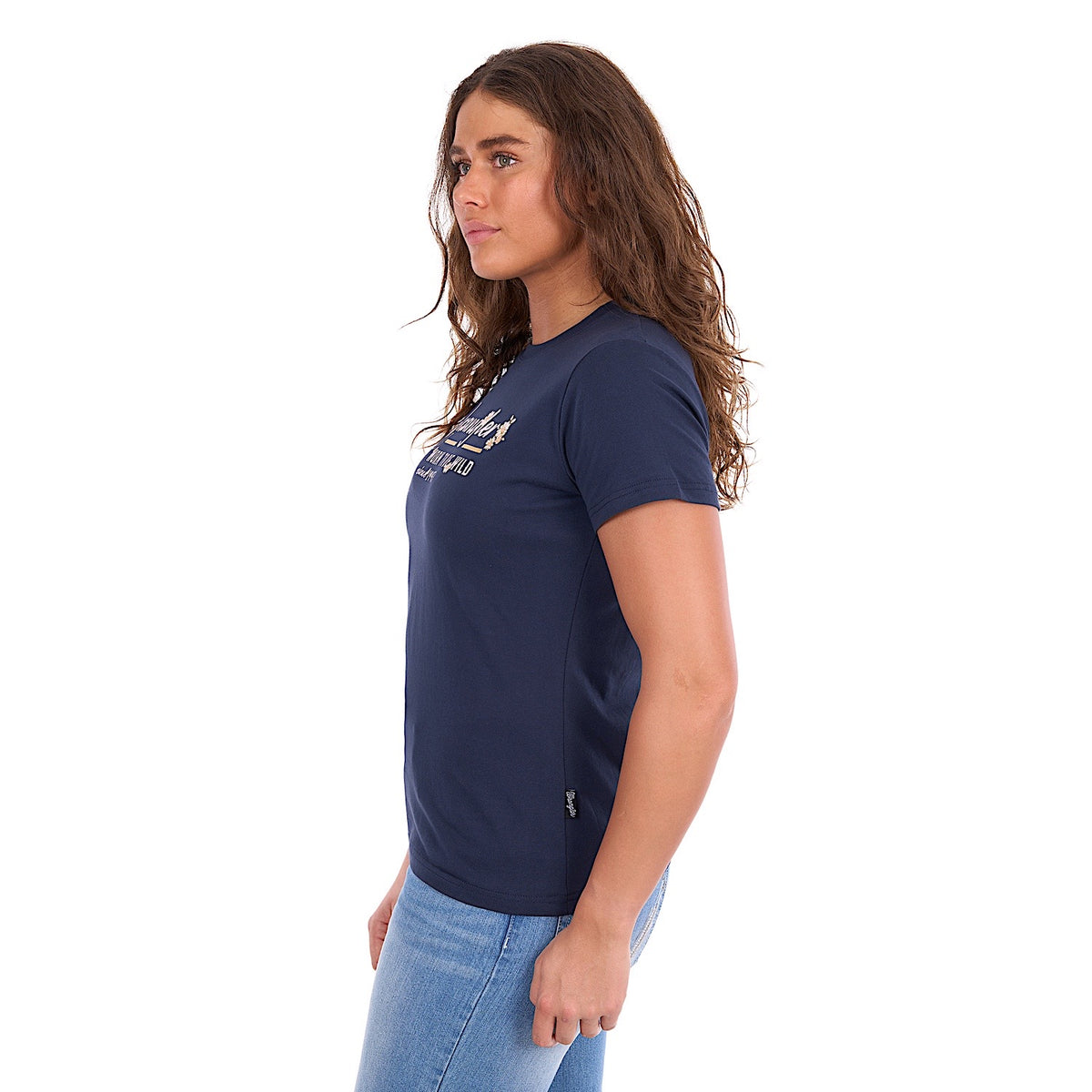 Wrangler Women's Belle Tee - Navy