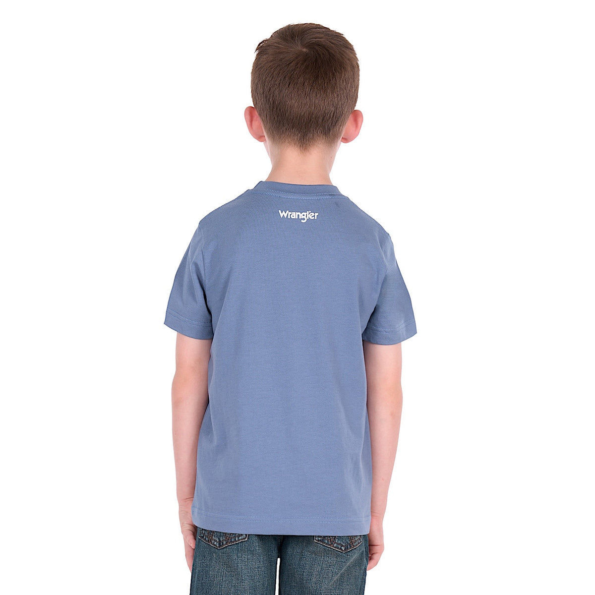 Wrangler Boy's Michael Tee - Storm Blue