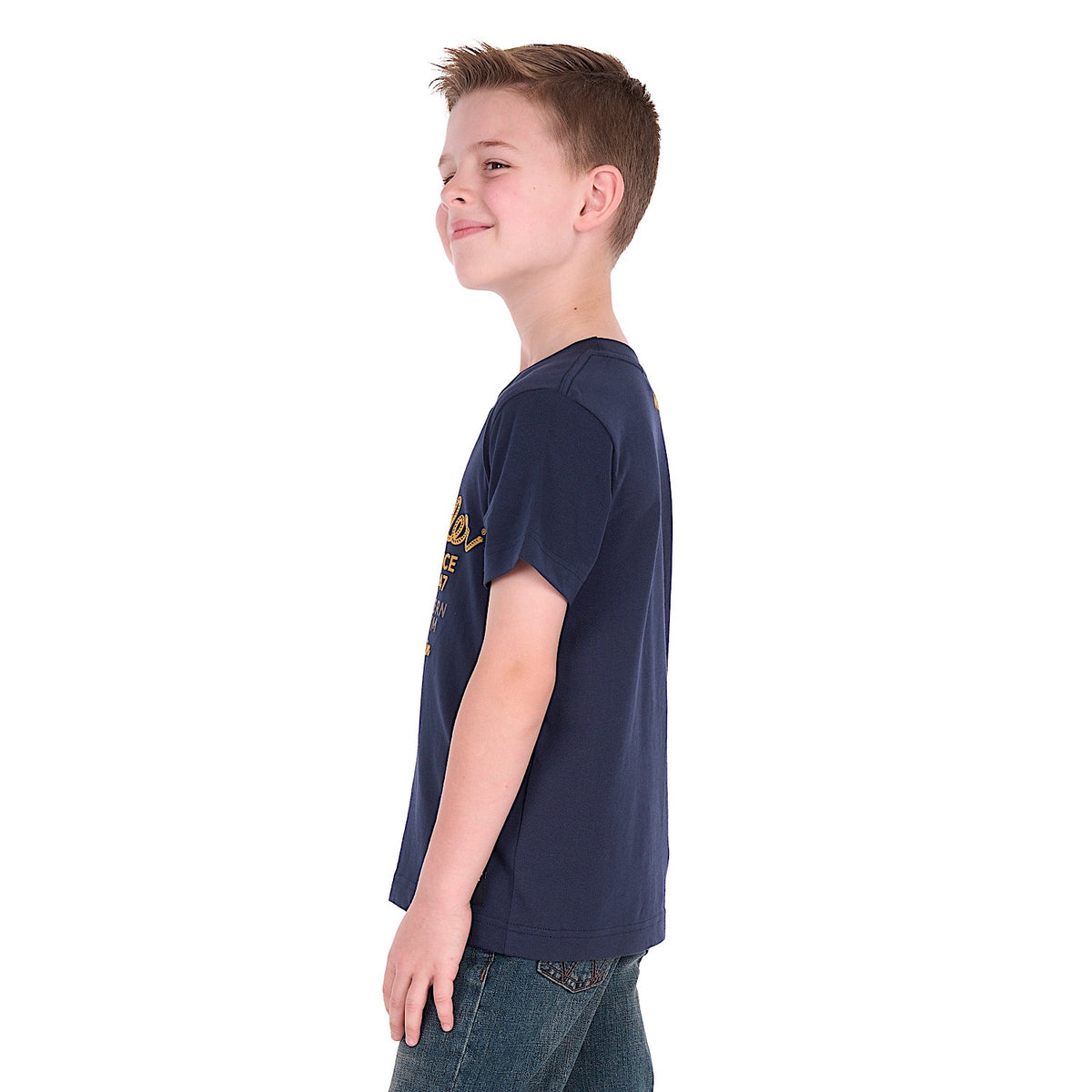 Wrangler Boy's Robert Tee - Navy