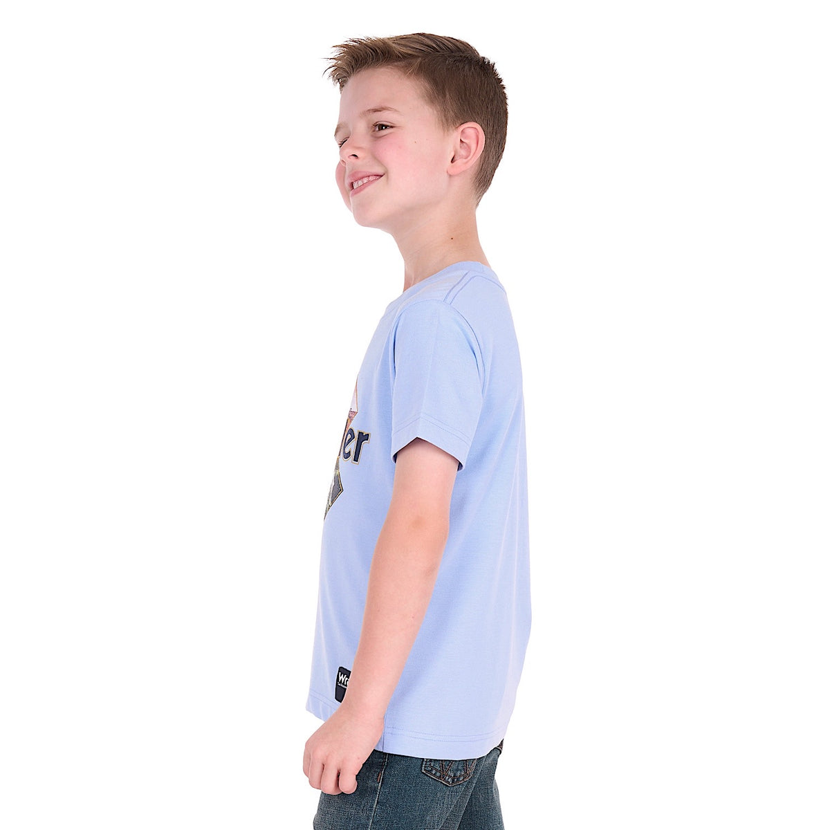 Wrangler Boy's Mark Tee - Light Blue