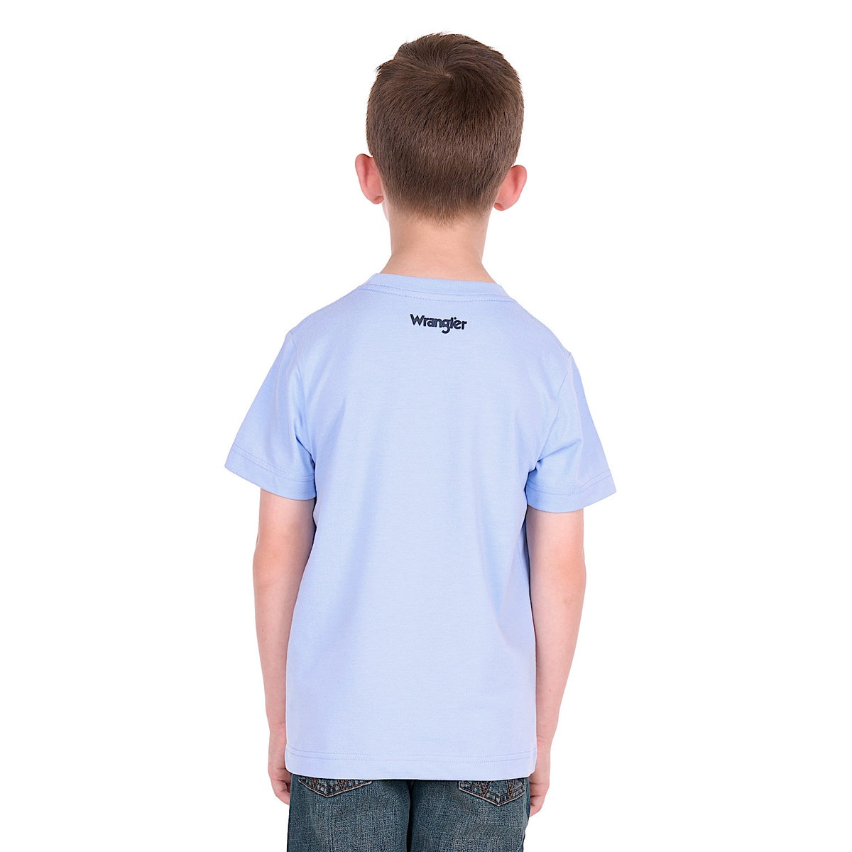 Wrangler Boy's Mark Tee - Light Blue