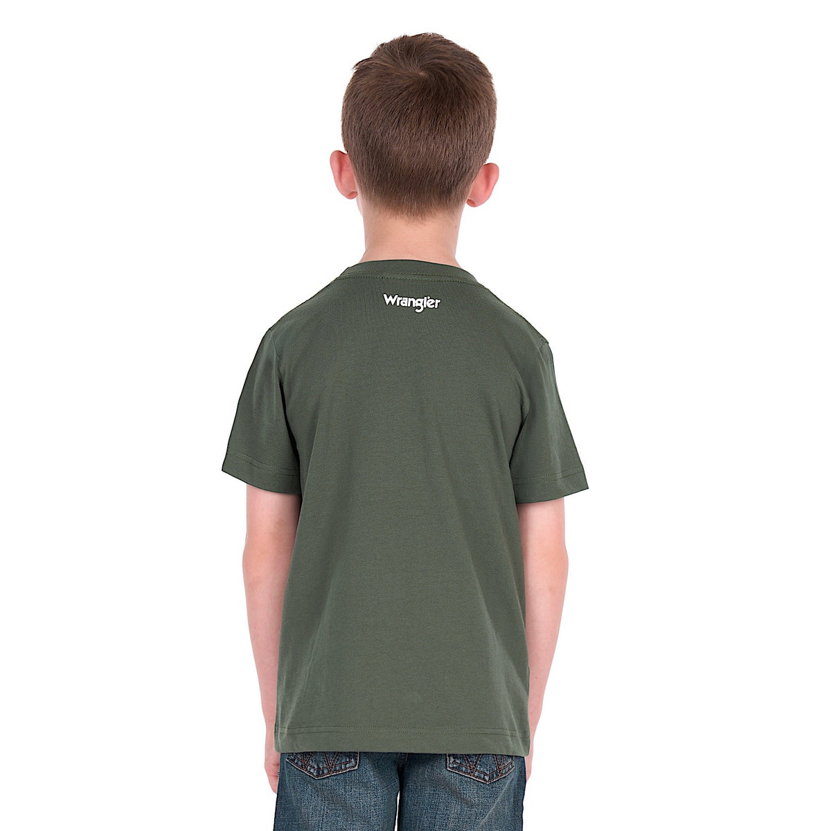 Wrangler Boy's William Tee - Cypress