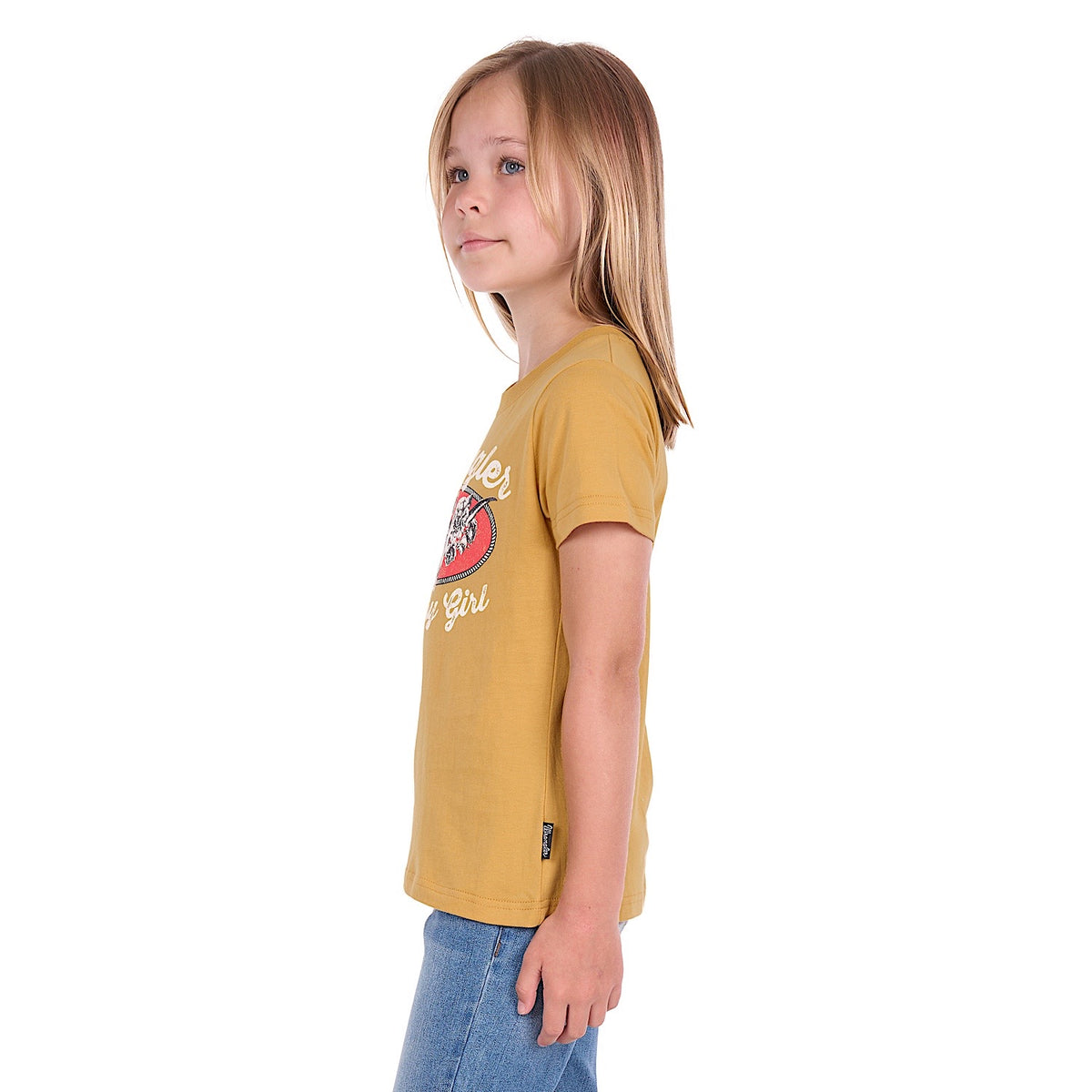 Wrangler Girl's Macie Tee - Sunset
