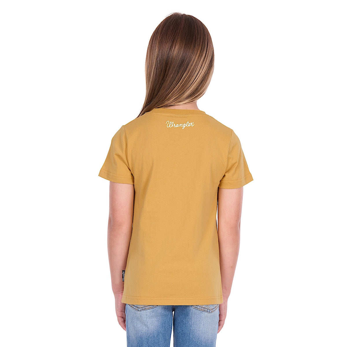 Wrangler Girl's Macie Tee - Sunset