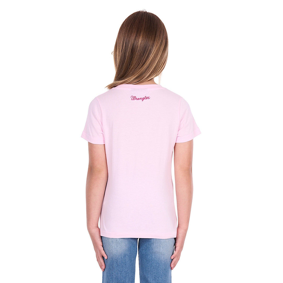 Wrangler Girl's Jenna Tee - Pastel Pink