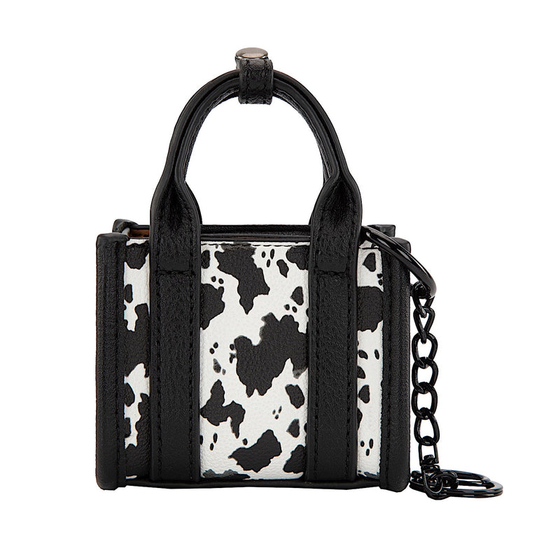 Wrangler Women’s Mini Fun Size Tote Key Ring - Black