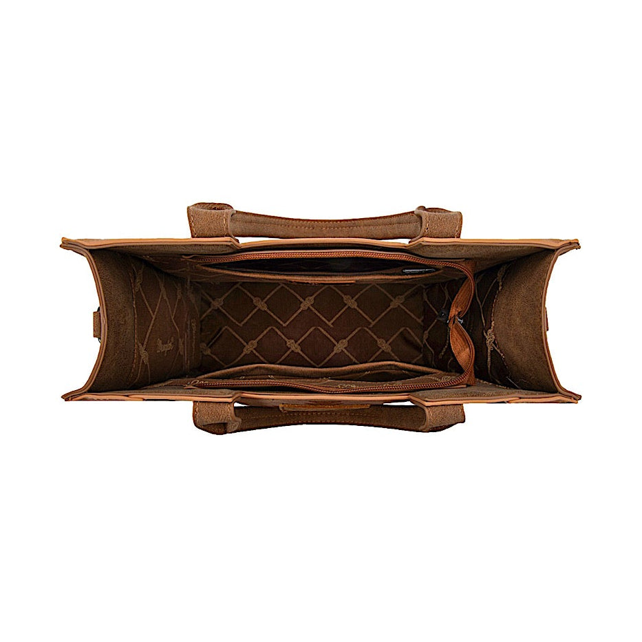 Wrangler Women's Harper Aztec Crossbody Bag - Tan