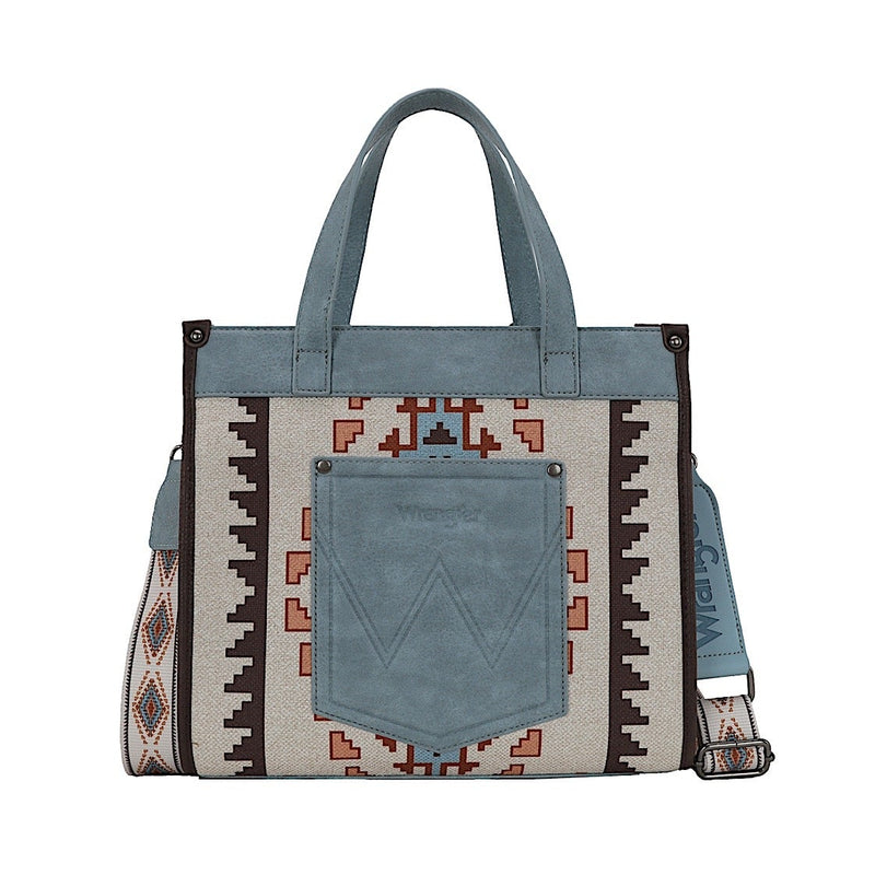 Wrangler Women’s Lucia Buckle Handle Bag - Blue