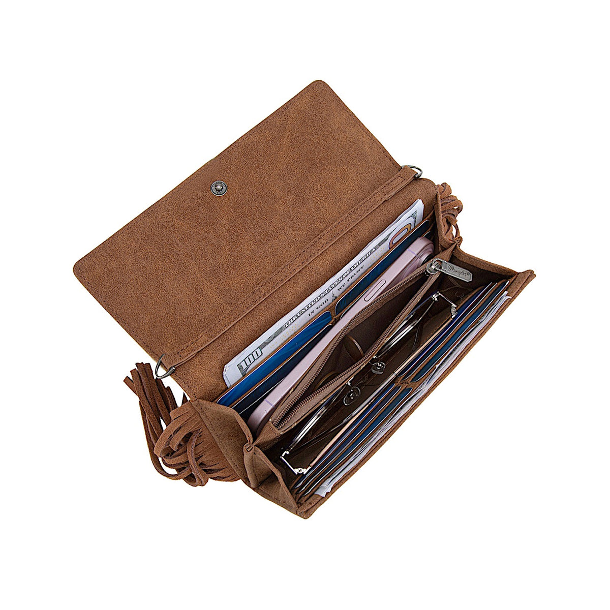 Wrangler Women's Indiana Wallet Clutch Bag - Tan