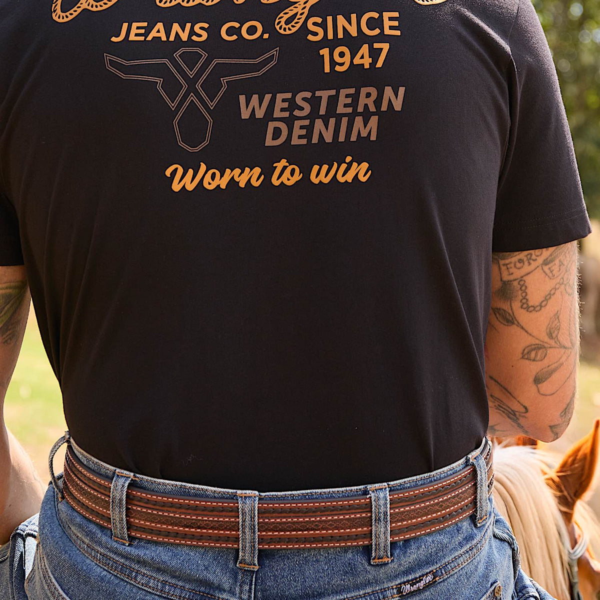 Wrangler Benson Belt - Tan