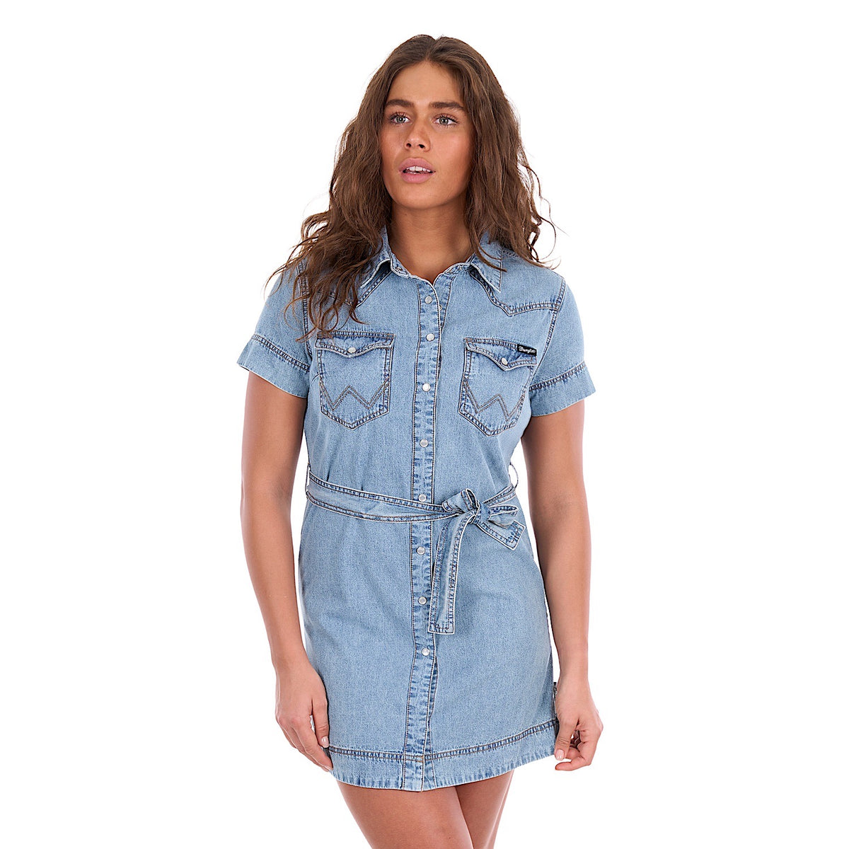 Wrangler Women's Marla Dress - Sky