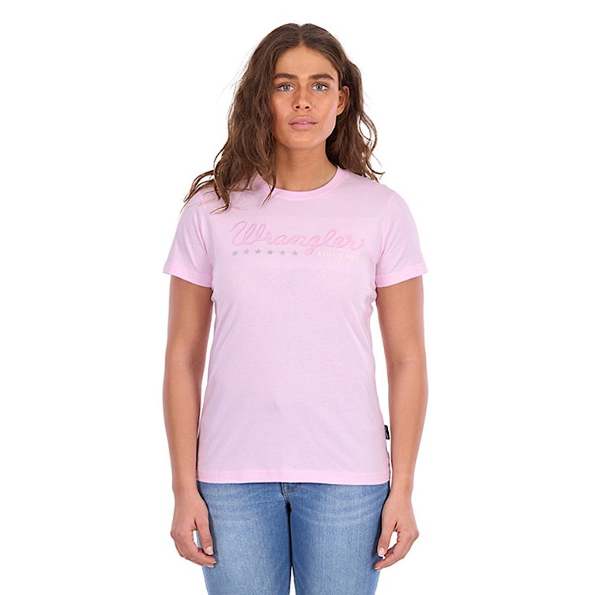 Wrangler Women's Lucy Tee - Pastel Pink