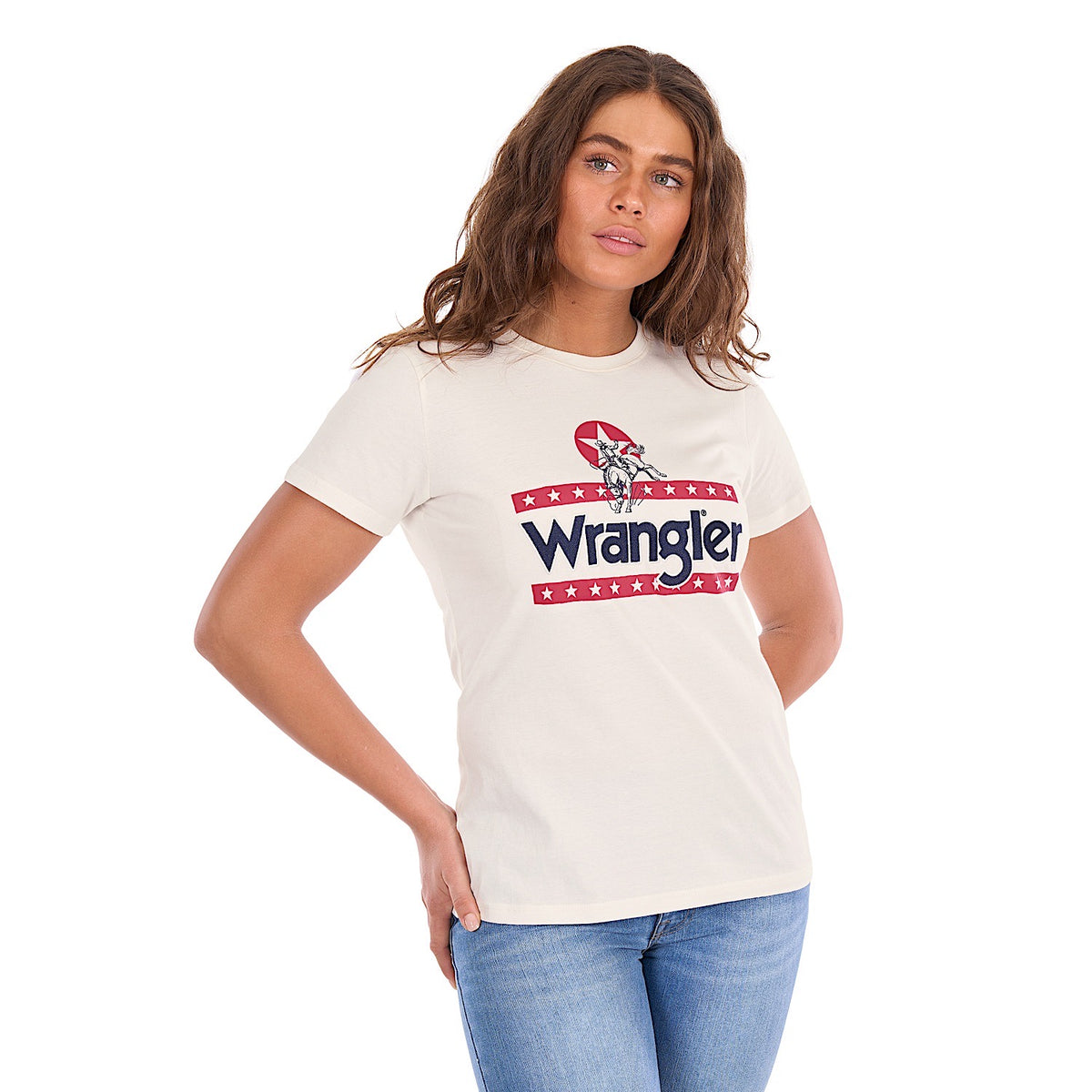 Wrangler Women's Nora Tee - Cream