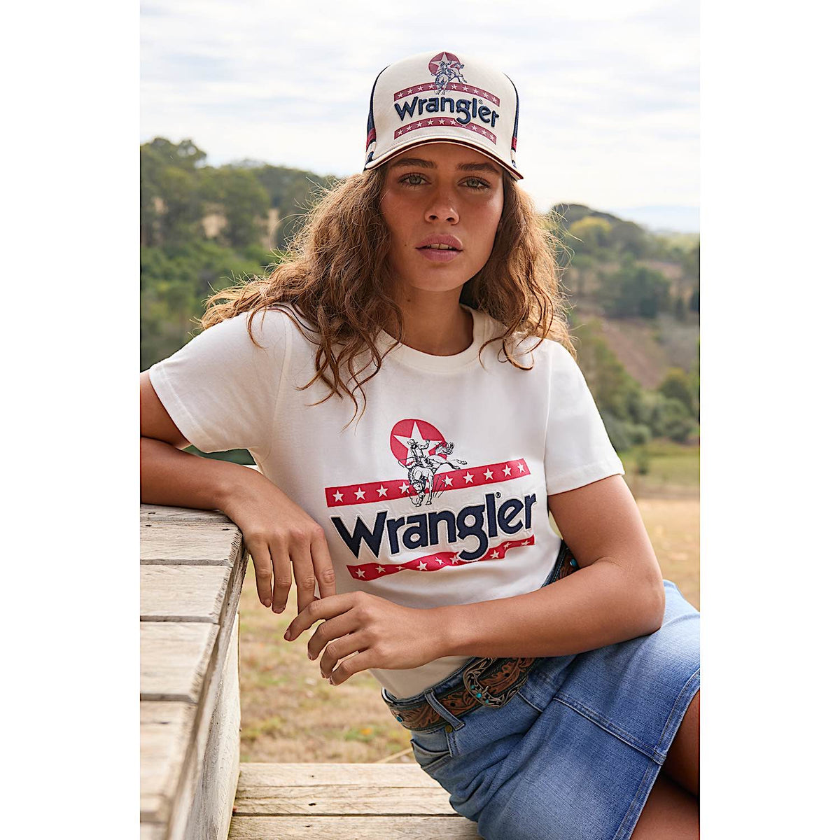 Wrangler Women's Nora Tee - Cream