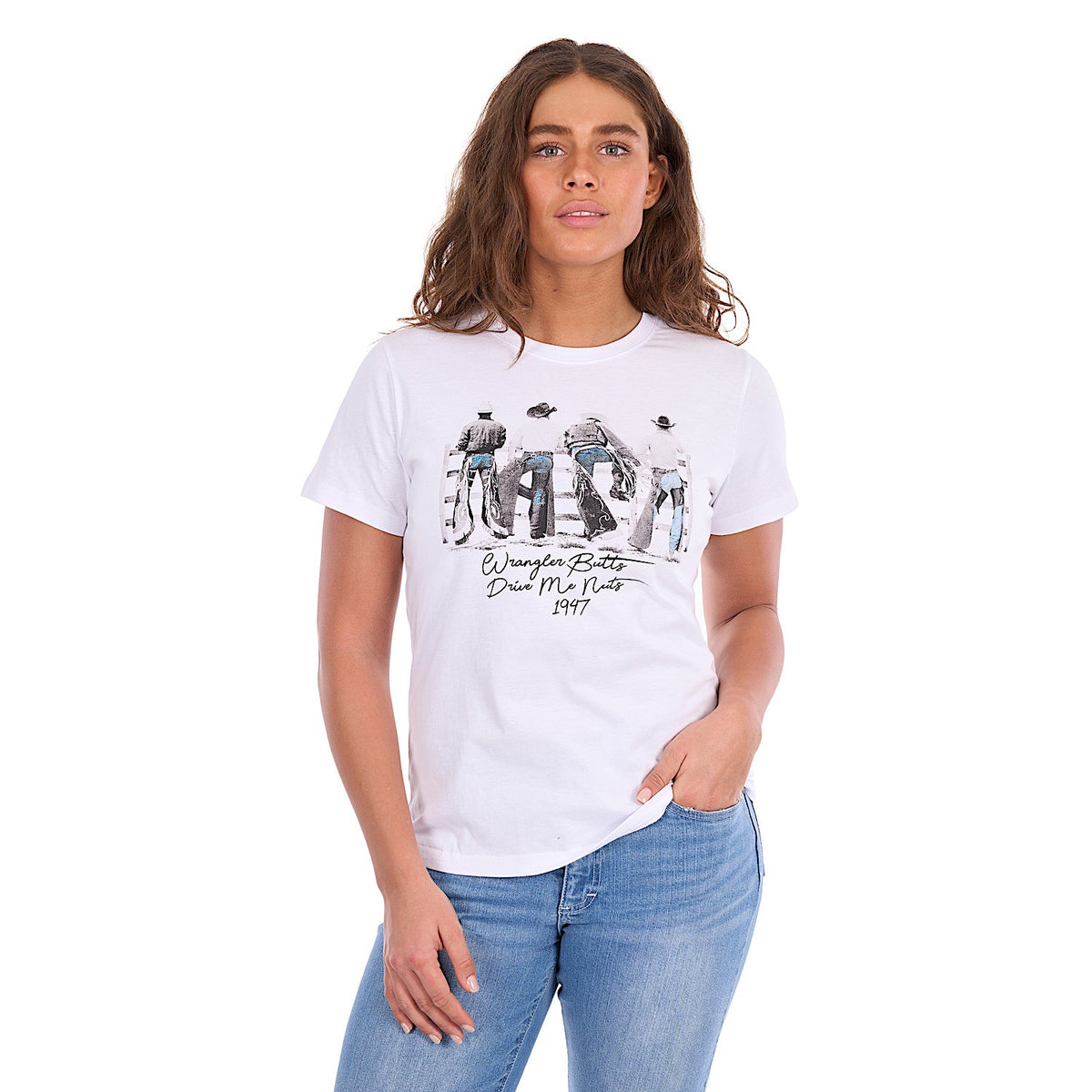 Wrangler Women's Josie Tee - White