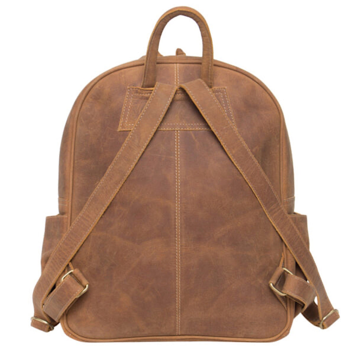 The Design Edge Women’s Antique Leather Backpack Venezuela – Brown