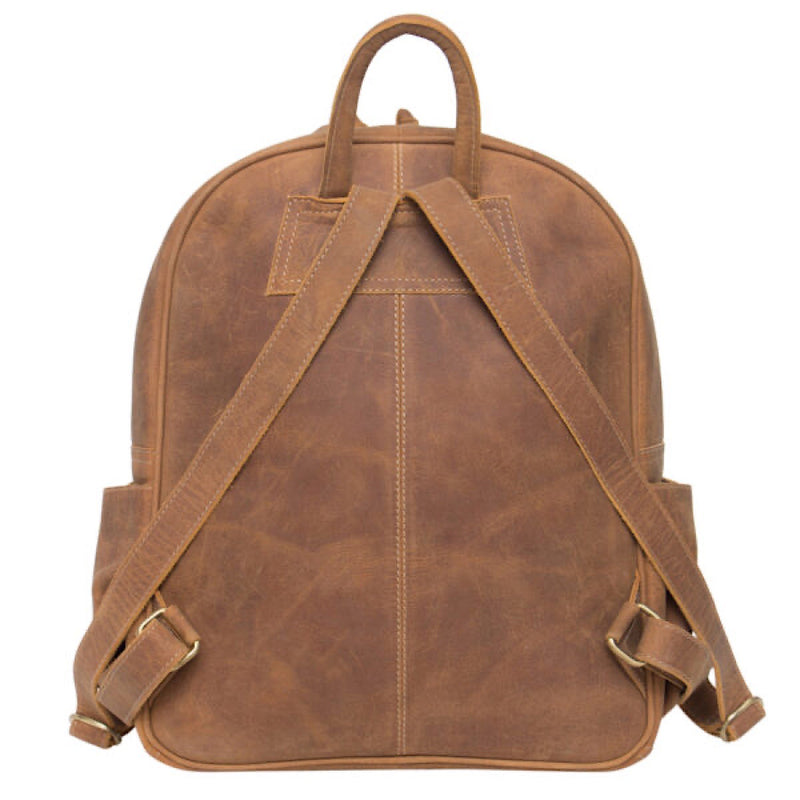 The Design Edge Women’s Antique Leather Backpack Venezuela – Brown