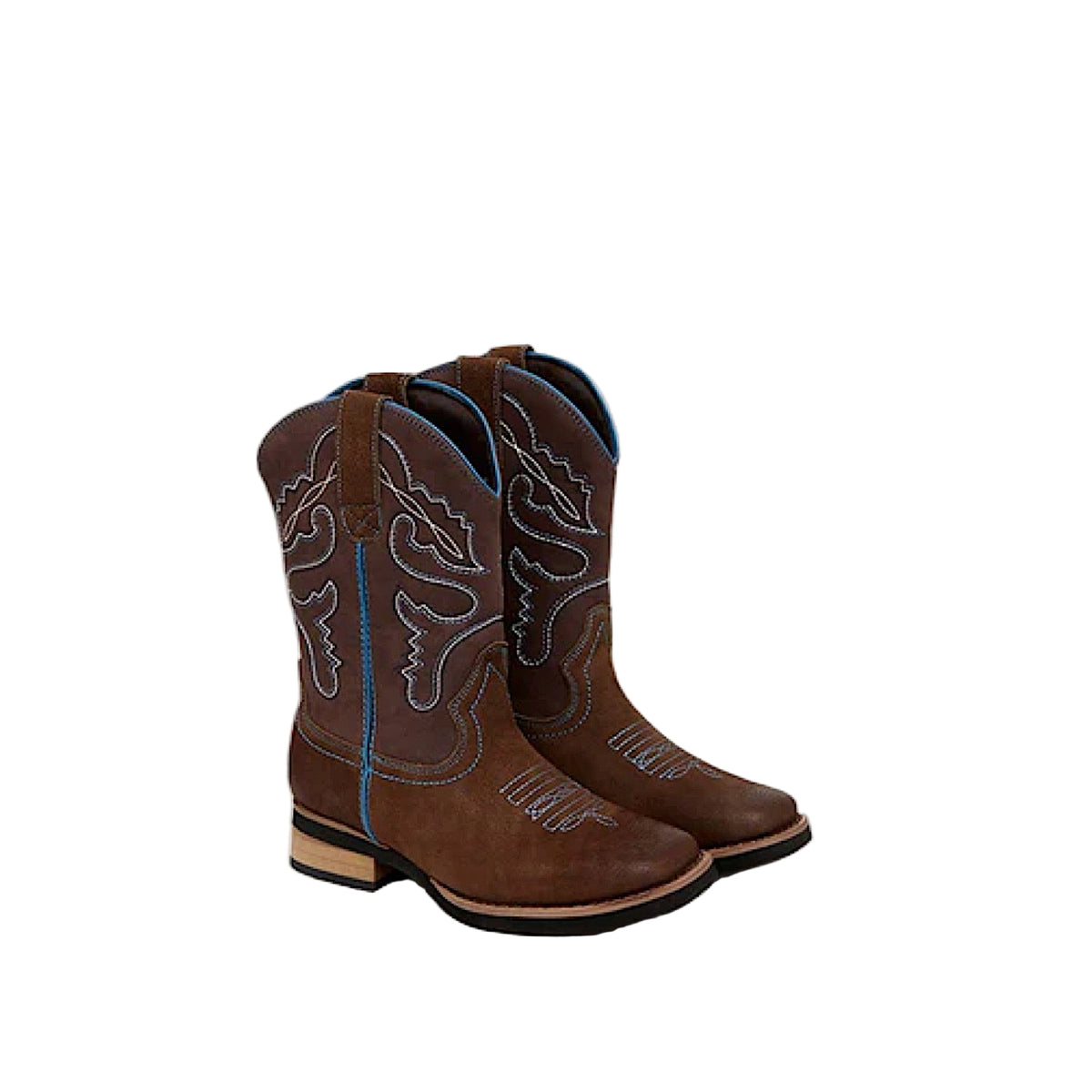 Baxter Youth Western Boots - Brown