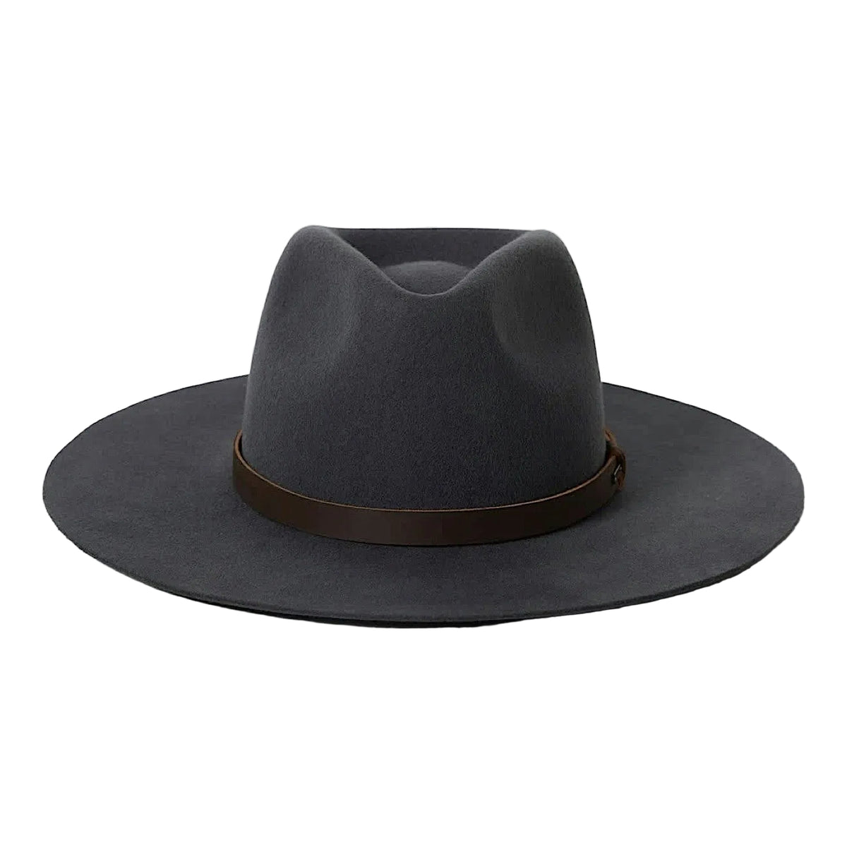Brixton Hawkins WTHR Guard Cowboy Hat - Asphalt/Brown