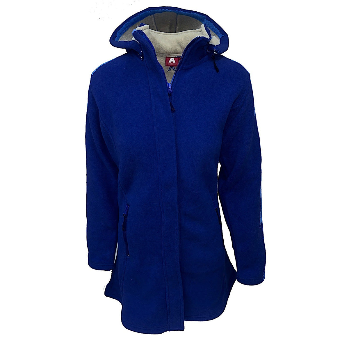 Adventureline Women’s Glacier Longline Coat - Evening Blue / Almond