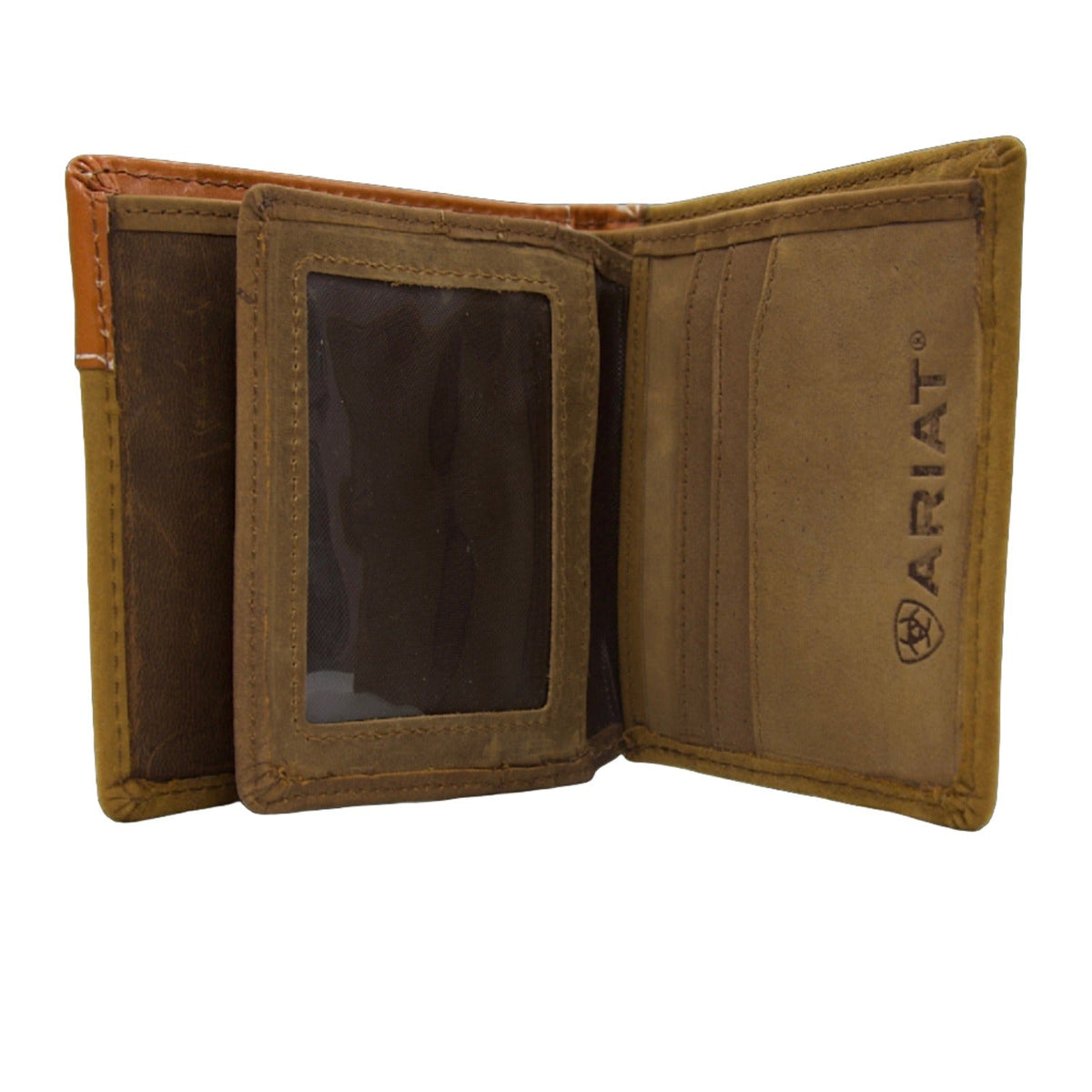 Ariat Bi Fold Wallet Brown WLT2108A