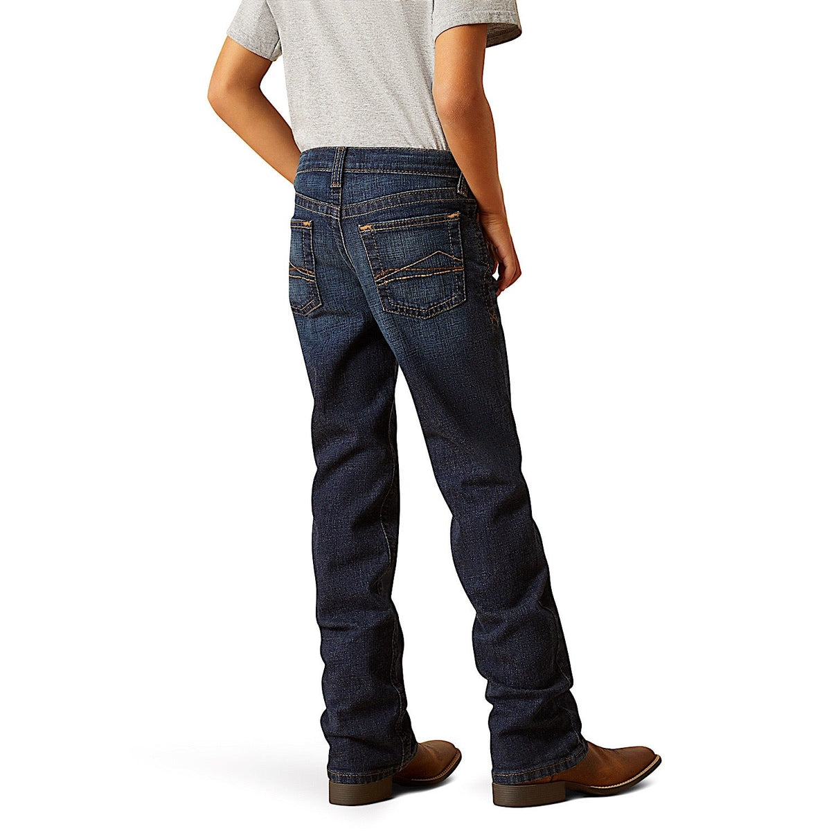 Ariat Boy’s B5 Slim Romeo Straight Leg Jean - Mineral Blue