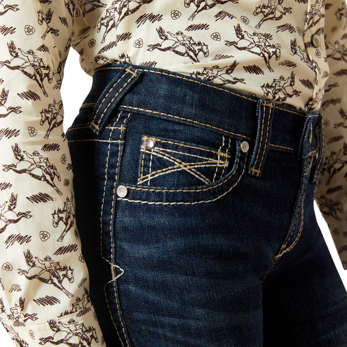 Ariat Girls Alina Boot Cut Jean - Naomi