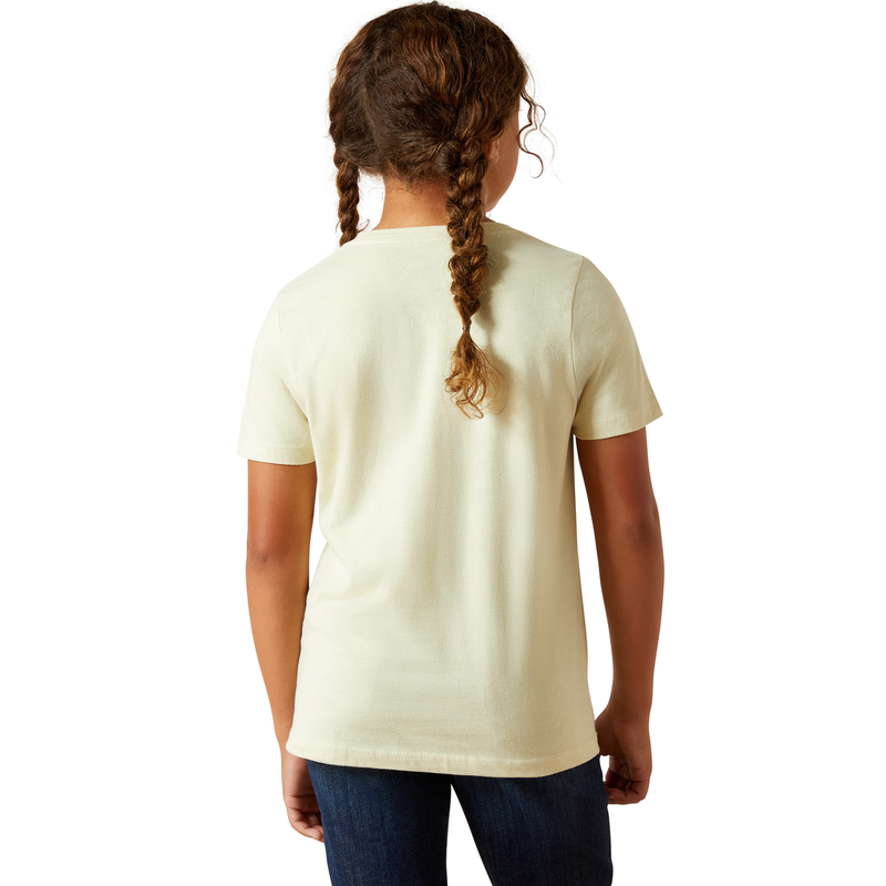 Ariat Girls Never Outta Style Tee - Wheat