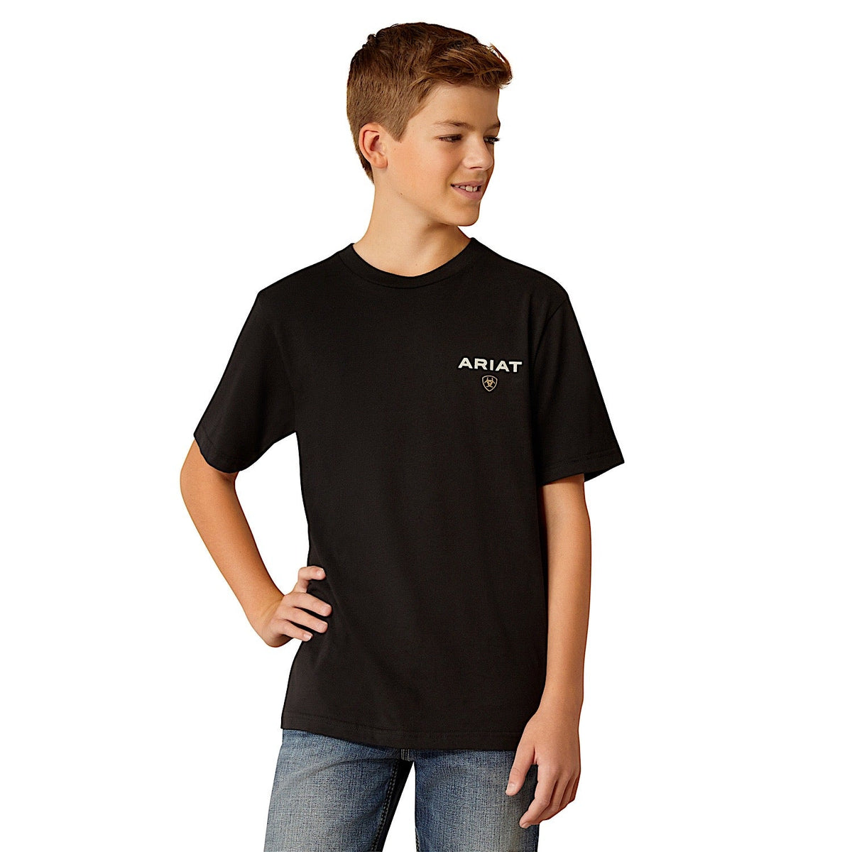 Ariat Kid’s American Rancher T-Shirt - Black