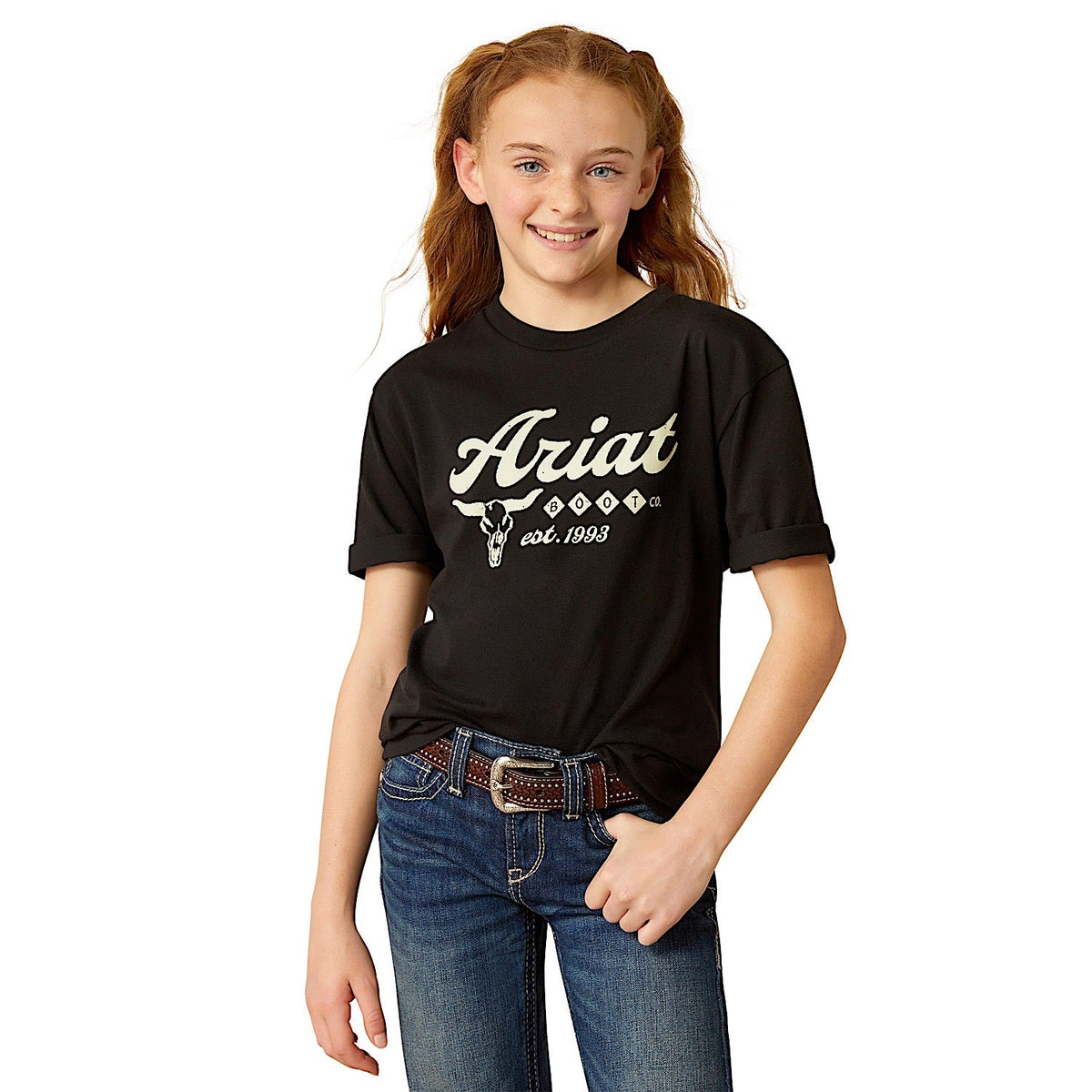 Ariat Kid’s Established Boot Co T-Shirt - Black