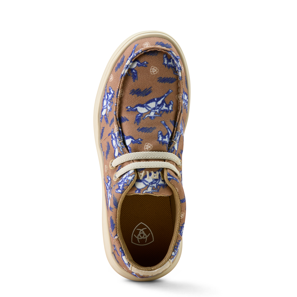 Ariat Kidâs Hilo - Natural Buckin Bronc Print